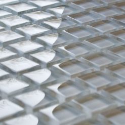 Dove glass mosaic tiles
