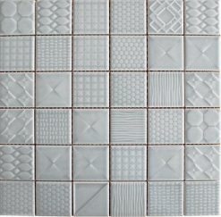 Geo Denim Ceramic Tiles