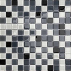 Aquatica Black and White Mosaic
