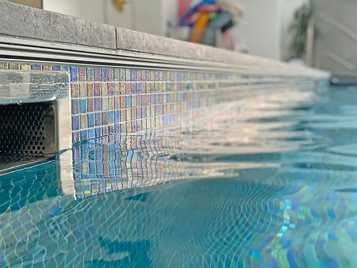 Natare Green Swimming Pool Mosaics