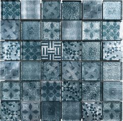 Pharaoh Blue Mosaic Tiles