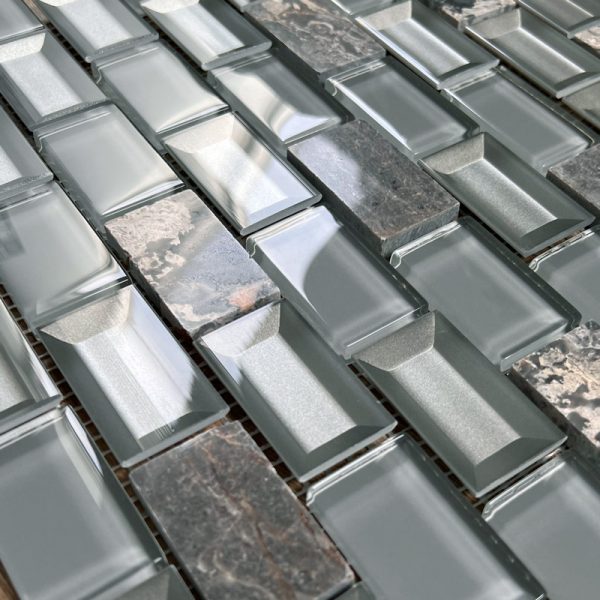 Alfresco Grey Brick Tiles