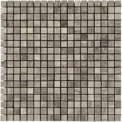 Palaleon Light Grey Square Mosaic Tiles